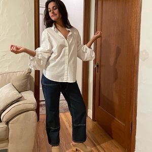 Sunday in Brooklyn volume sleeve button down shirt